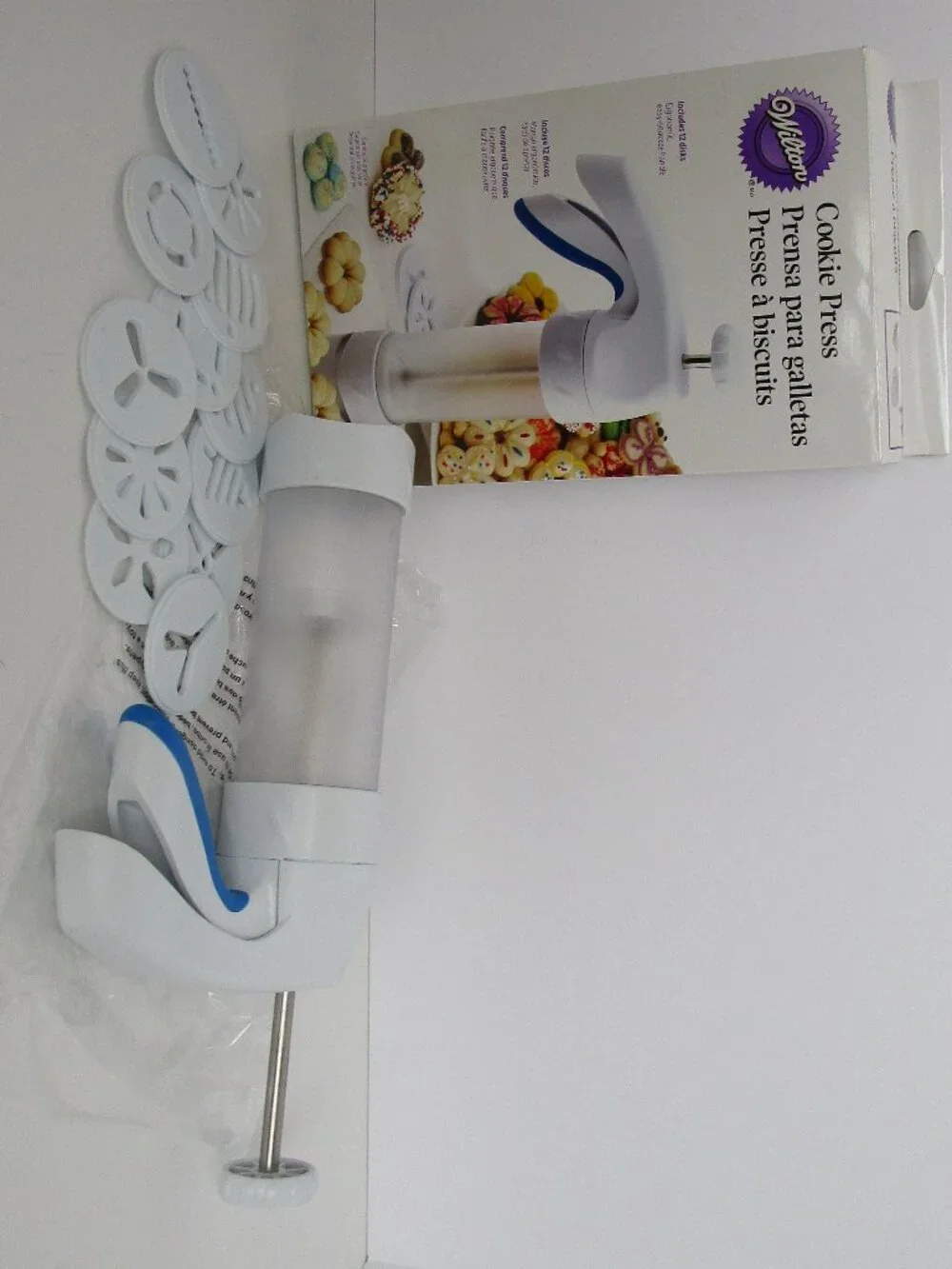 Wilton cookie press